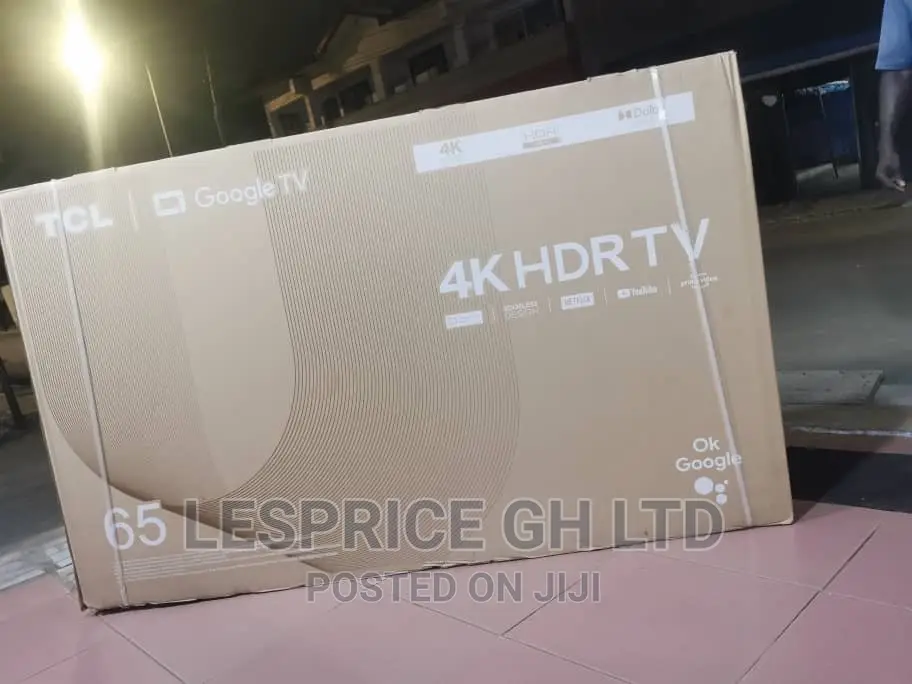 TCL 65” Android HDRTV//Smart Level