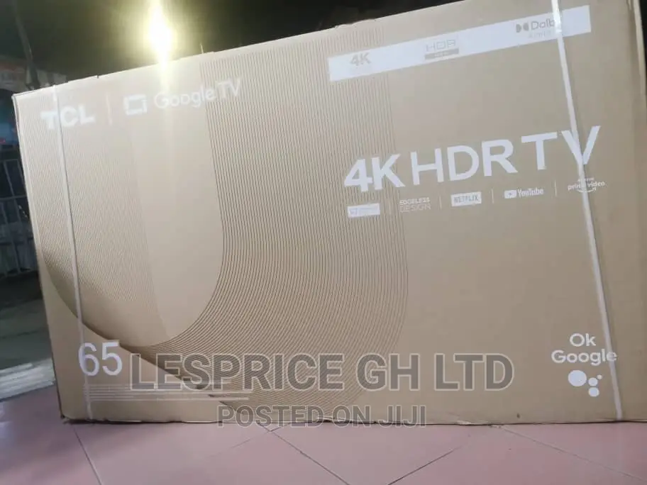 High Quality ~TCL 65” Android Bluetooth TV