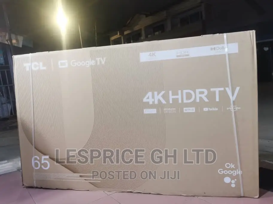 Enjoy the Quality of TCL 65” Android Smart Tv