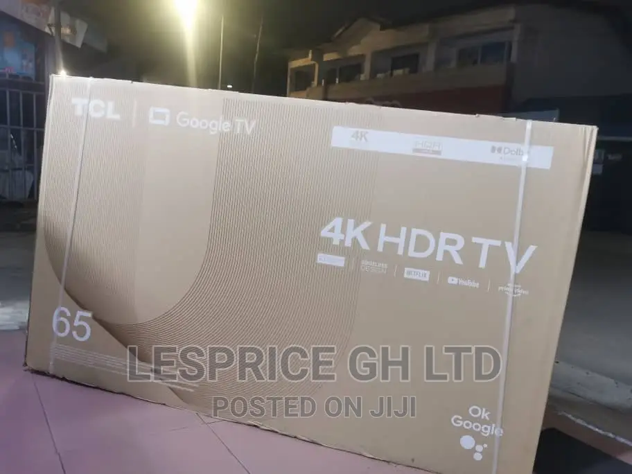 Enjoy the Quality of TCL 65” Android Smart Tv