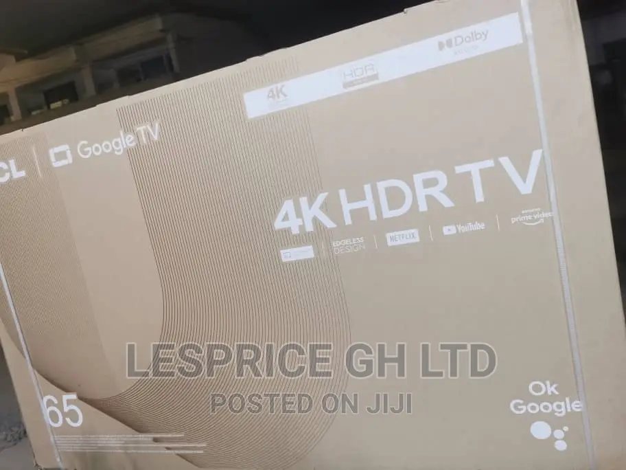 TCL 65” Android Smart HDRTV —FHD Digital TV