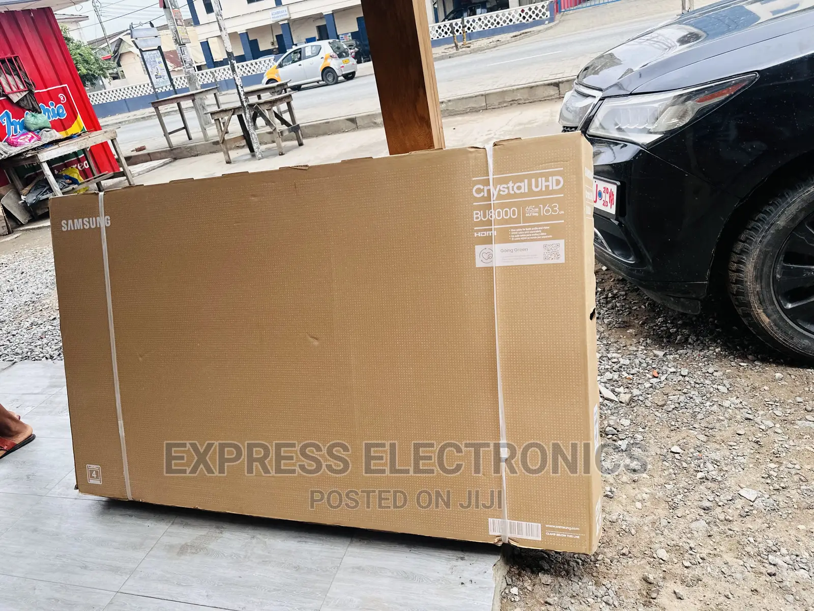 65”Bu8000 UHD Smart Authentic Sleek Samsung Tv 
