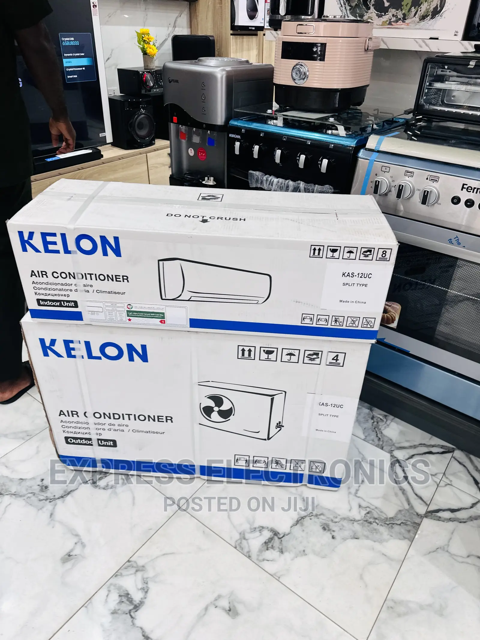 Neatly Sealed Kelon R410 White AC Split 1.5hp