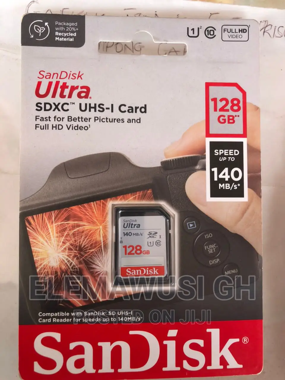 128gig Camara Memory Card