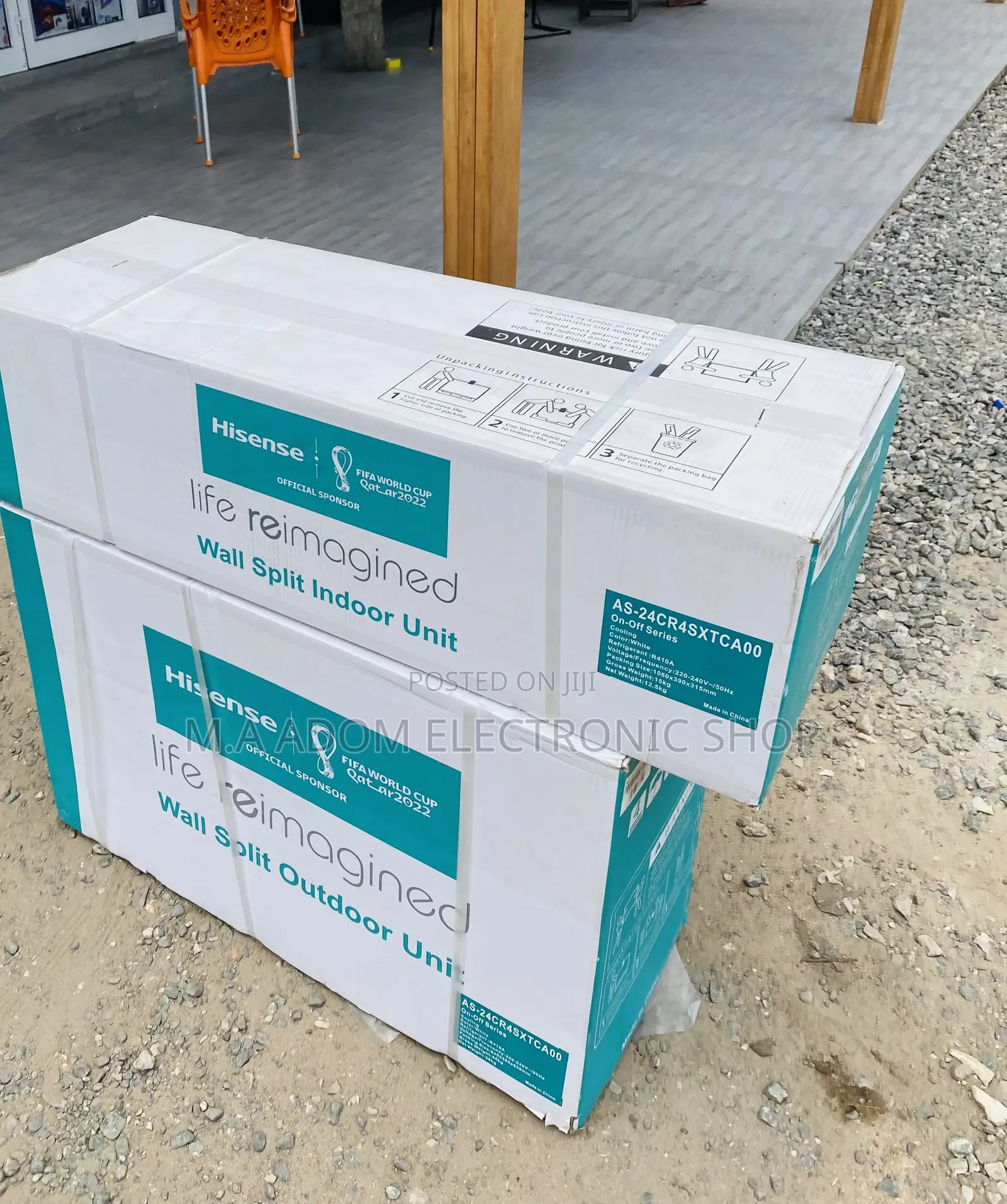 Extremely Chilling Hisence 1.5hp R410 Gas Air Conditioner