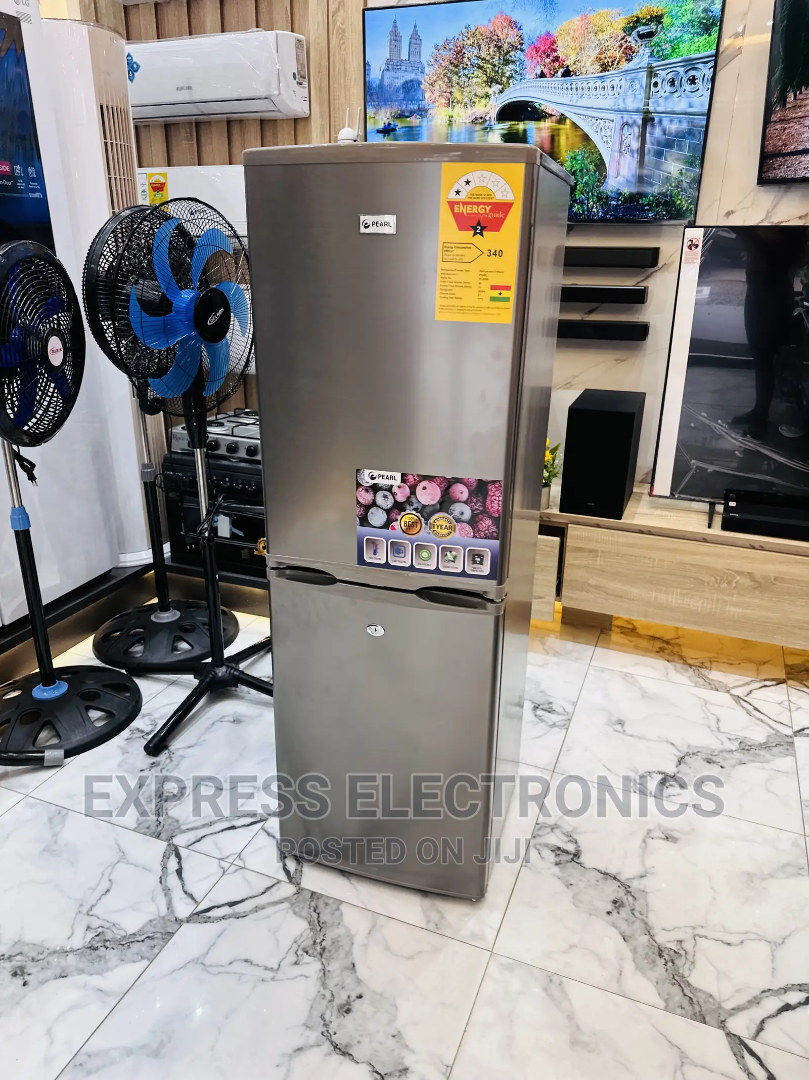 Fast Cooling Function PF-200B (140 Liter)Pearl Double Door