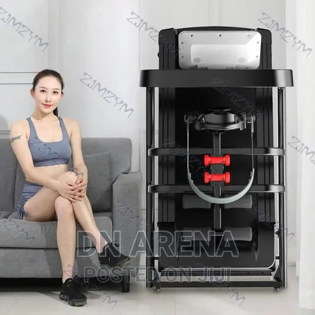 A6s Multifunctional Treadmill a Massager Belt and Dumbbell