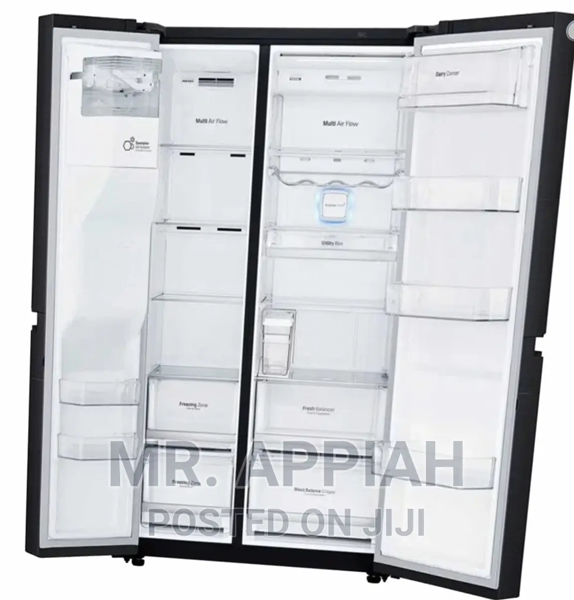 Brand  New LG Side by Side 668L Refrigerator GC-J287SQUV