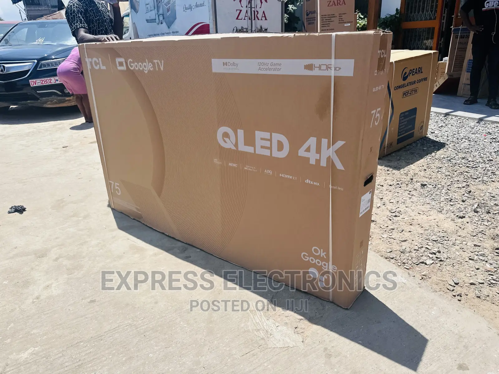 Super Cool  TCL QLED UHD Smart Android 75”C645