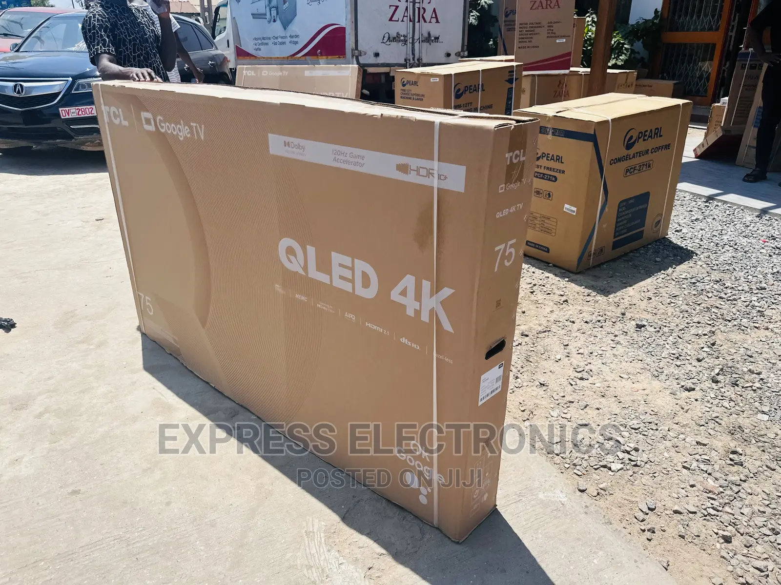 Super Cool  TCL QLED UHD Smart Android 75”C645