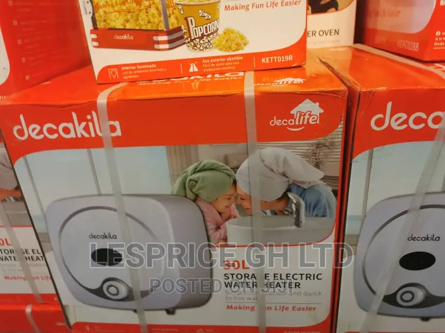 Decakila 30L Water Heater// Excellent Quality