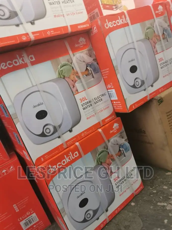 High Power!! Decakila 30L Instant Power Water Heater