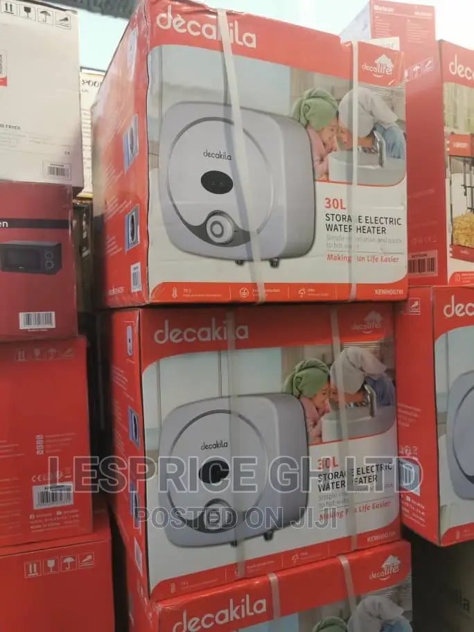 Most Powerful ~30L Decakila Water Heater