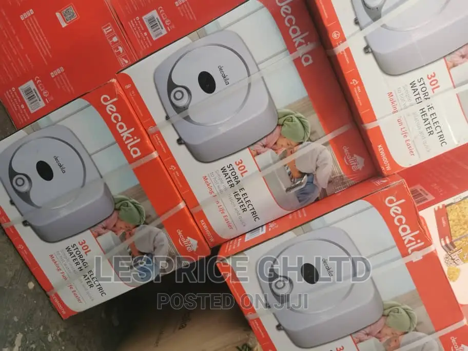 Decakila 30L Water Heater ~Instant Heating