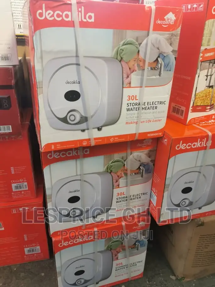 Brand New Decakila 30L Water Heater-Quick to Hot Water