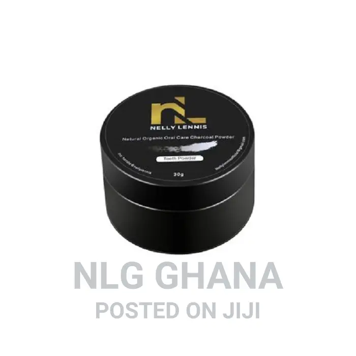 NELLY LENNIS Organic Teeth Whitening Charcoal Powder Set