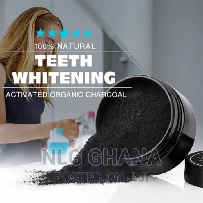 NELLY LENNIS Organic Teeth Whitening Charcoal Powder Set