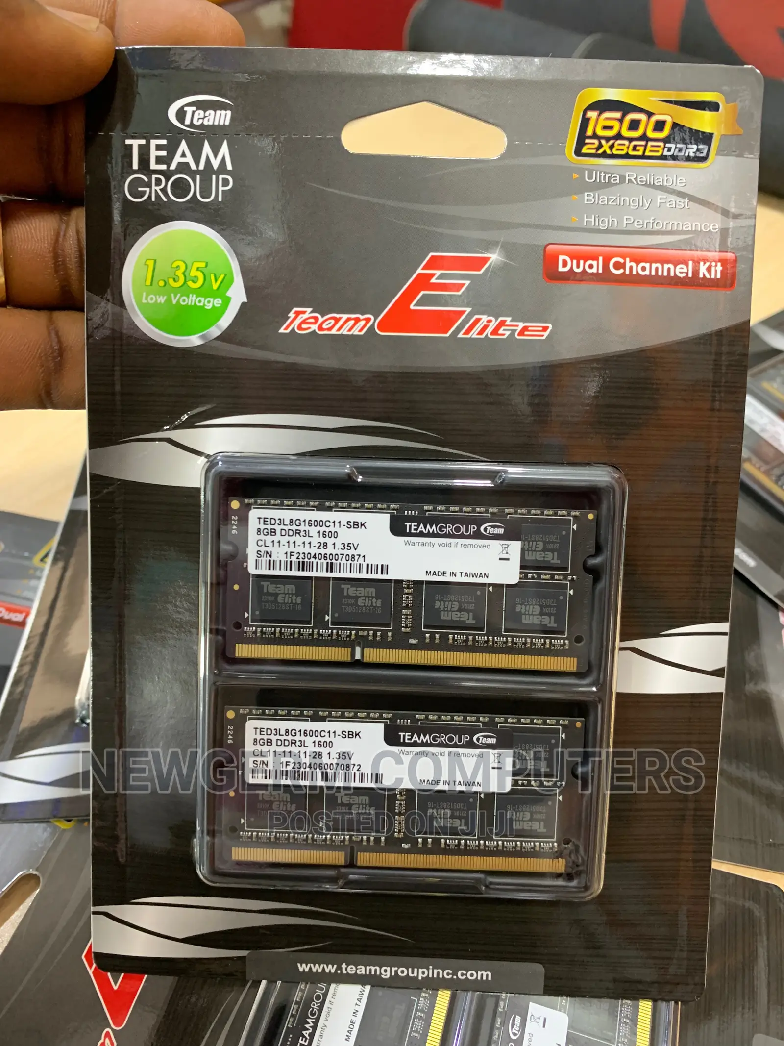 DDR3L 8gb Laptop Ram