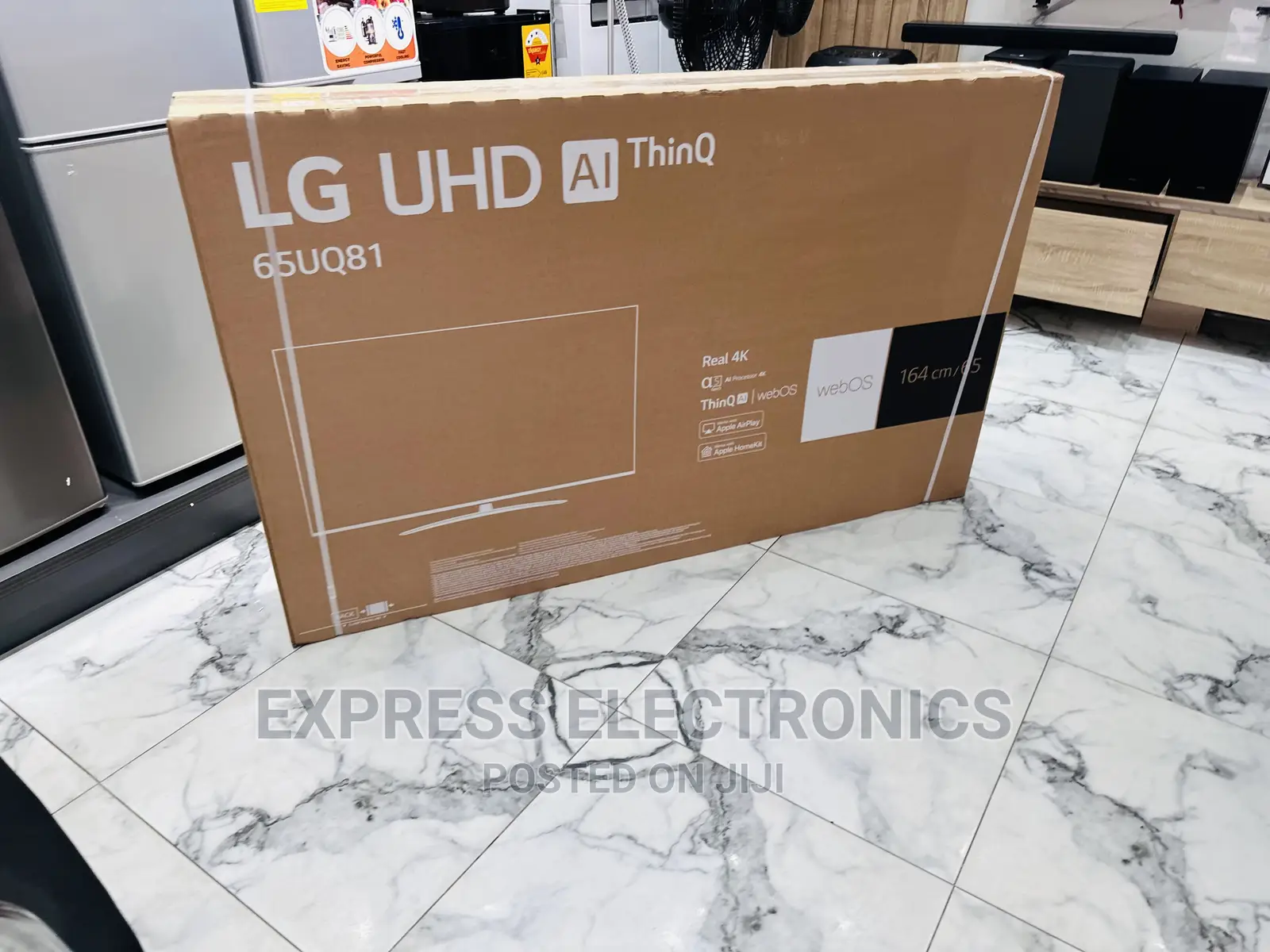 A New Slim Sleek UHD Smart 65UQ81003 LG Tv 