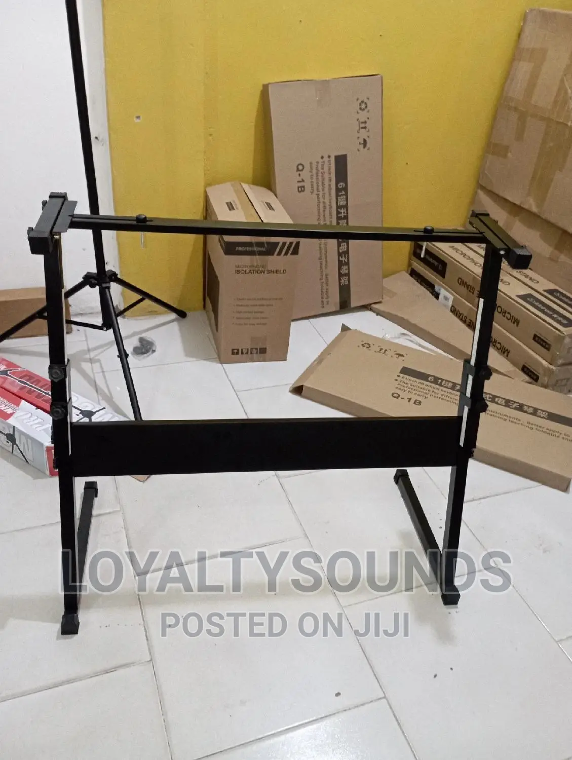 Z - Shape Keyboard Stand ( Black )