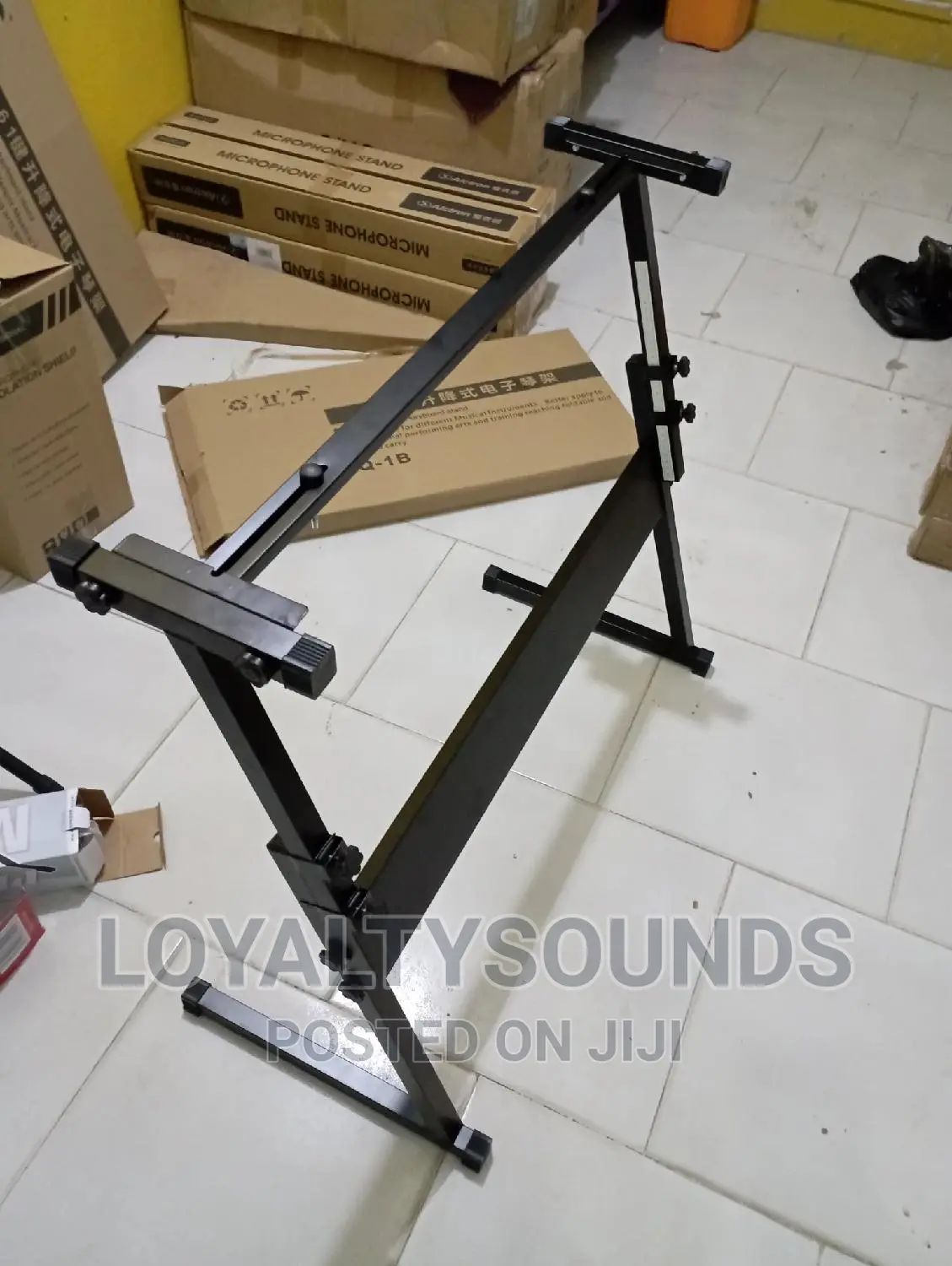 Z - Shape Keyboard Stand ( Black )