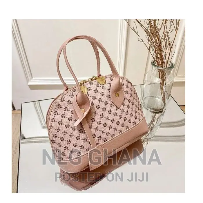 Ladies Shell Tote Shoulder Handbag NLG 007 – Pink