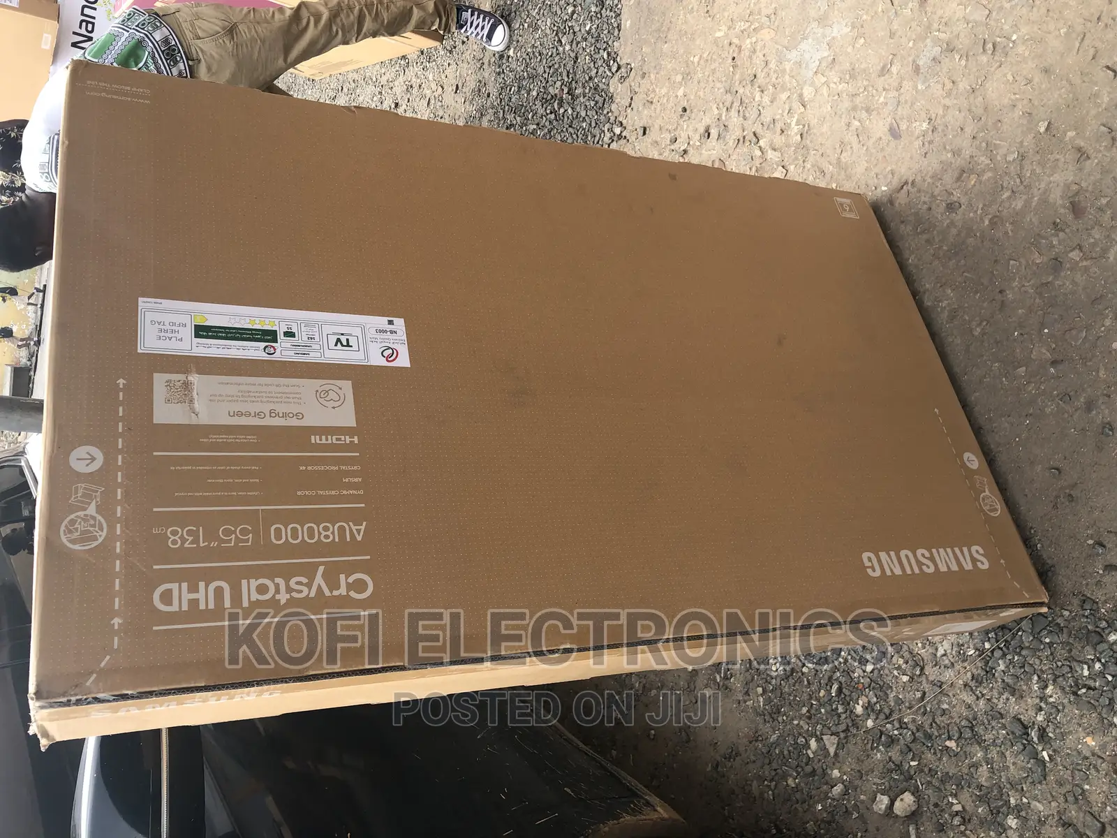 Tizen Samsung 55AU8000 55-Inch Ultra HD Smart LED TV