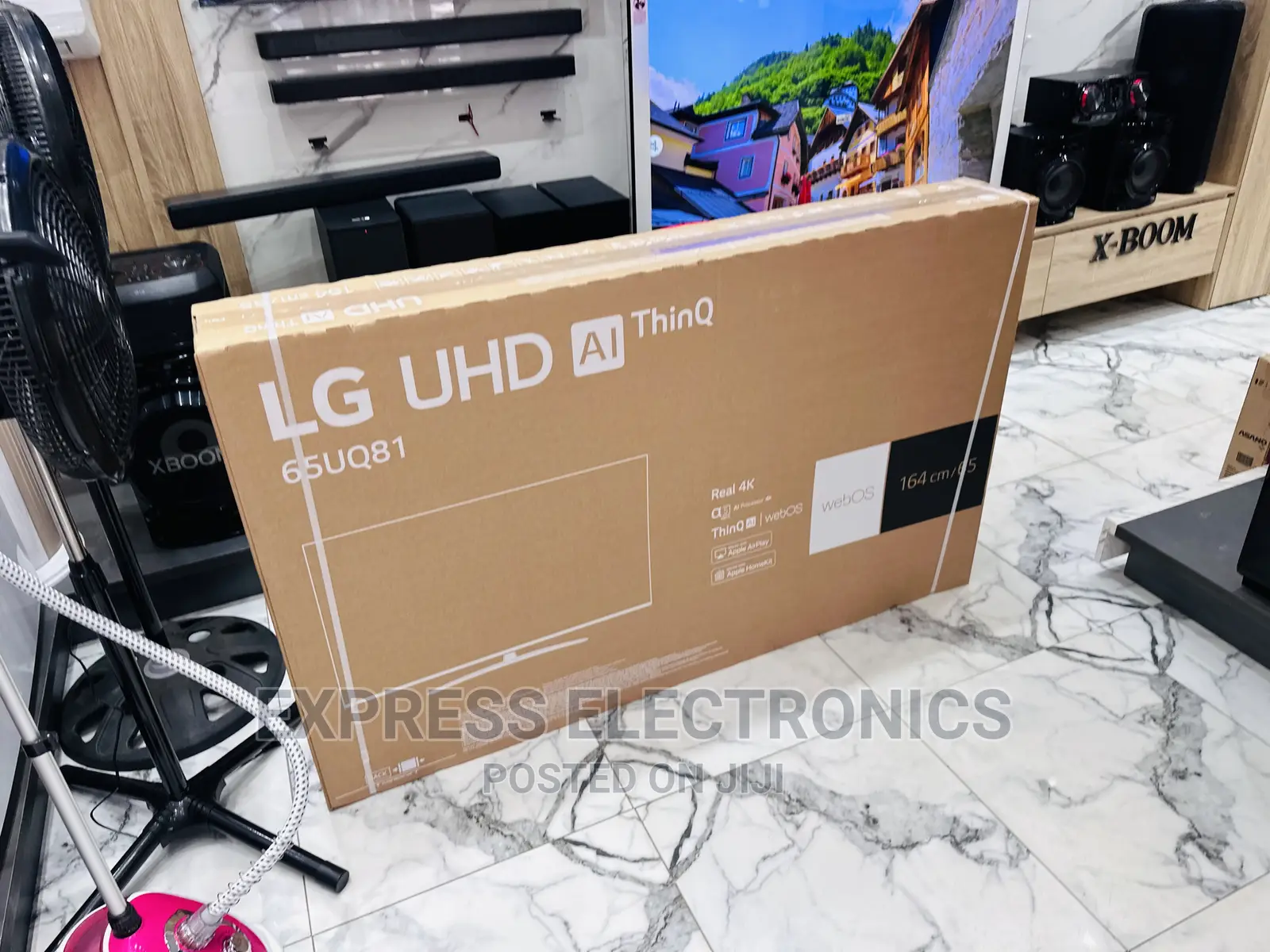 True Black Panel Lg UHD Smart 65”UQ81 Series
