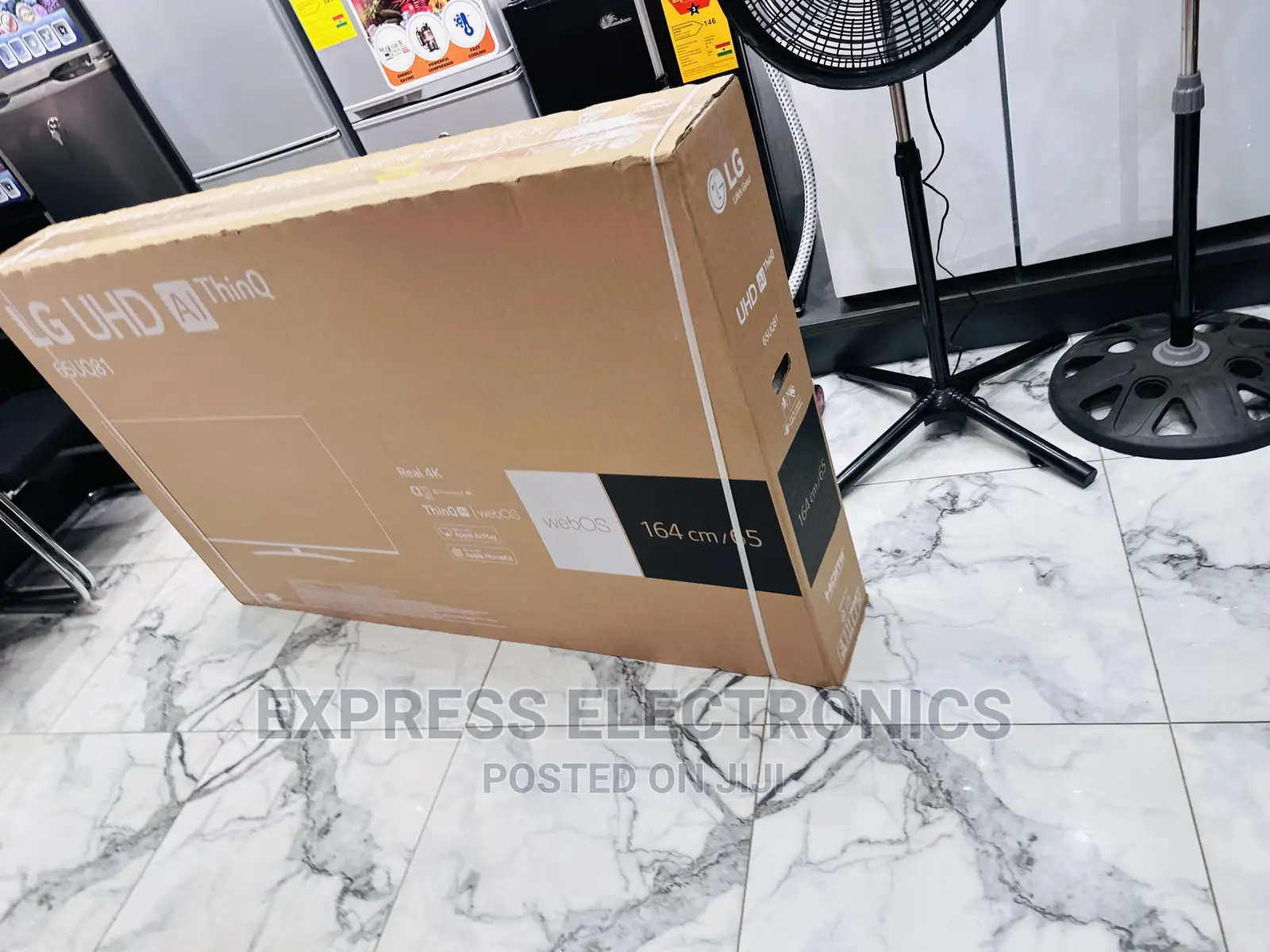 High Brightness  Lg UHD Smart 65”Uq81
