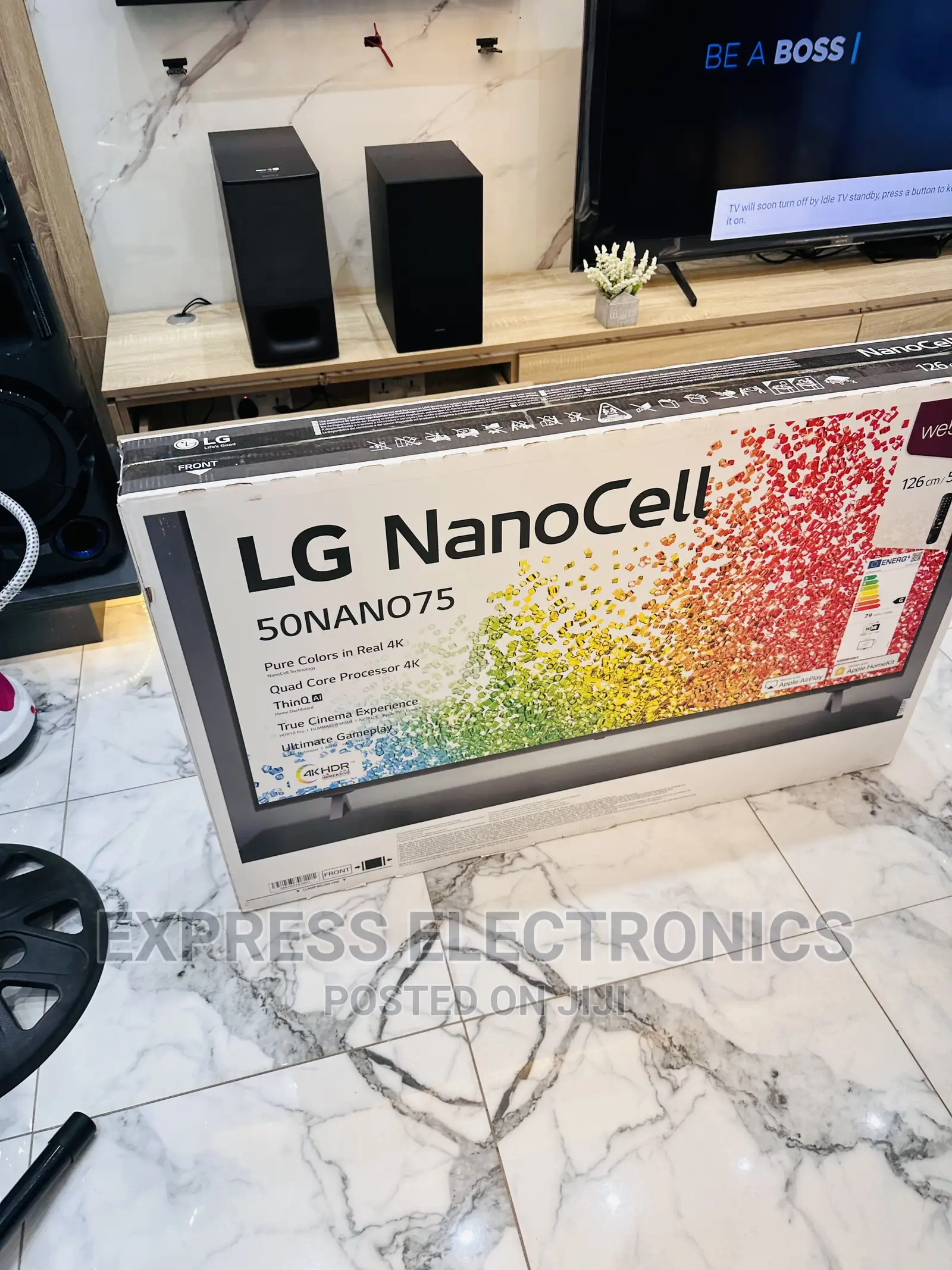 Call  and Purchase for 50”UHD Smart Nano756 Lg