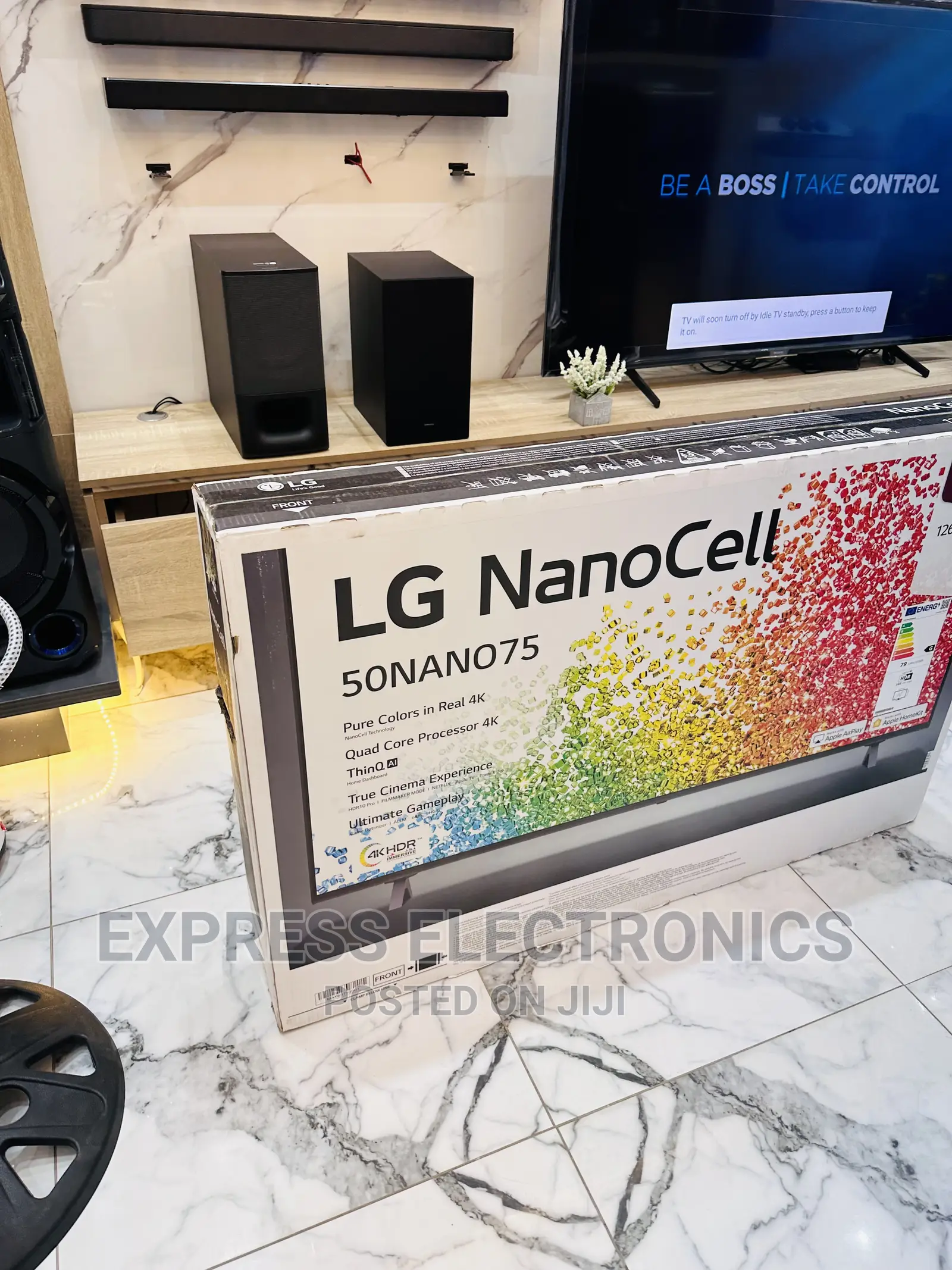 Call  and Purchase for 50”UHD Smart Nano756 Lg
