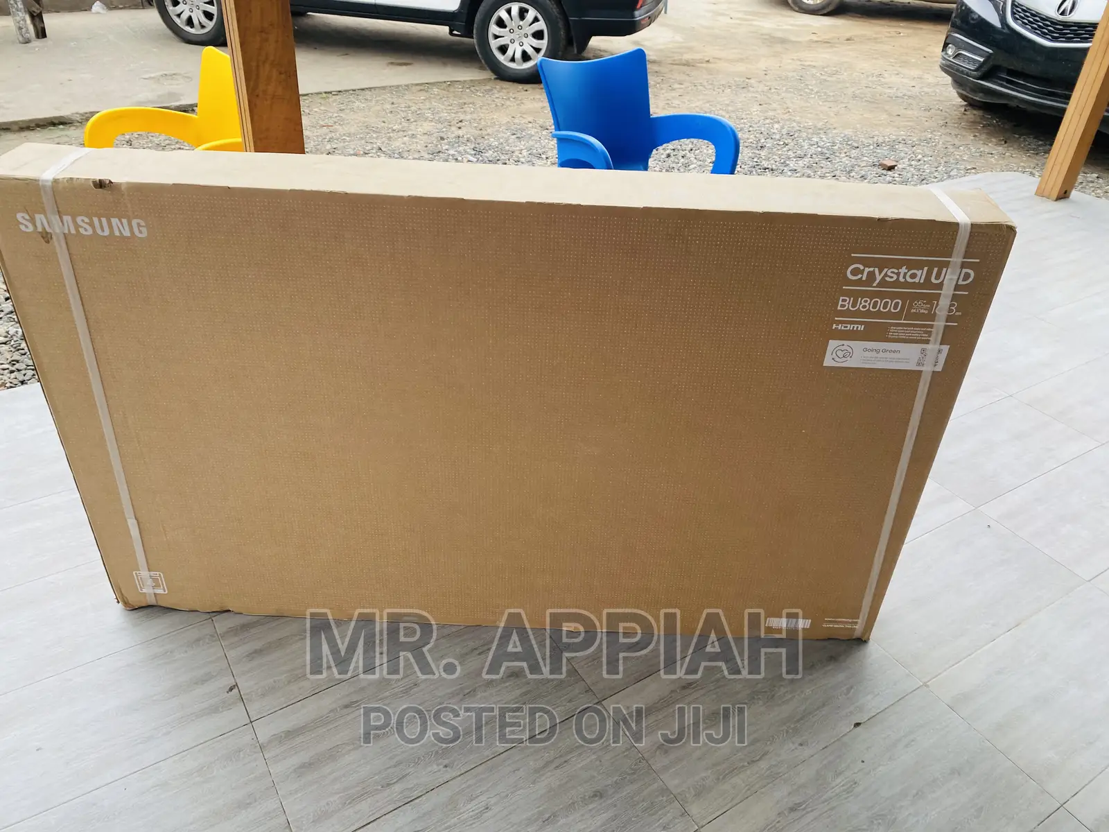 Newly 65bu8000 Samsung 65” Crystal UHD Smart Tv(Black).