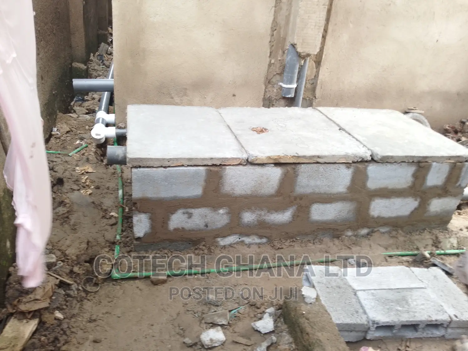 Bio Digester Toilet Facility/Biofil/Biogas System
