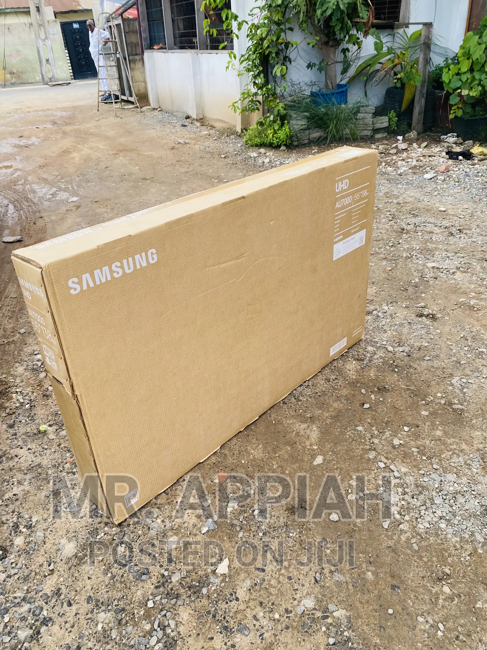Crystal Samsung 55 Inch Smart Led Tv(Black)