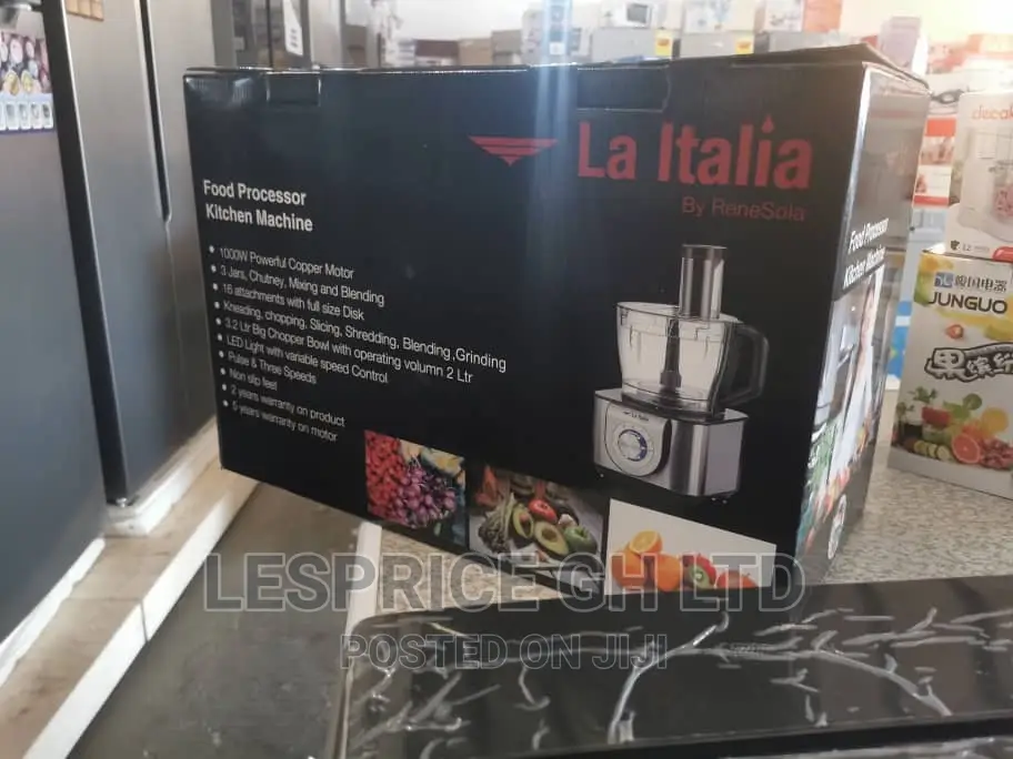Italia 1000w Food Processor Well Built