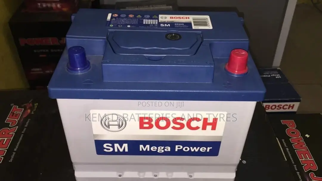 13 Plates Bosch Battery - 55ah