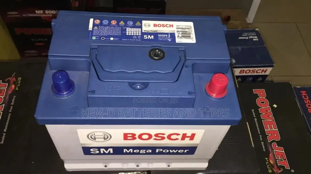 13 Plates Bosch Battery - 55ah