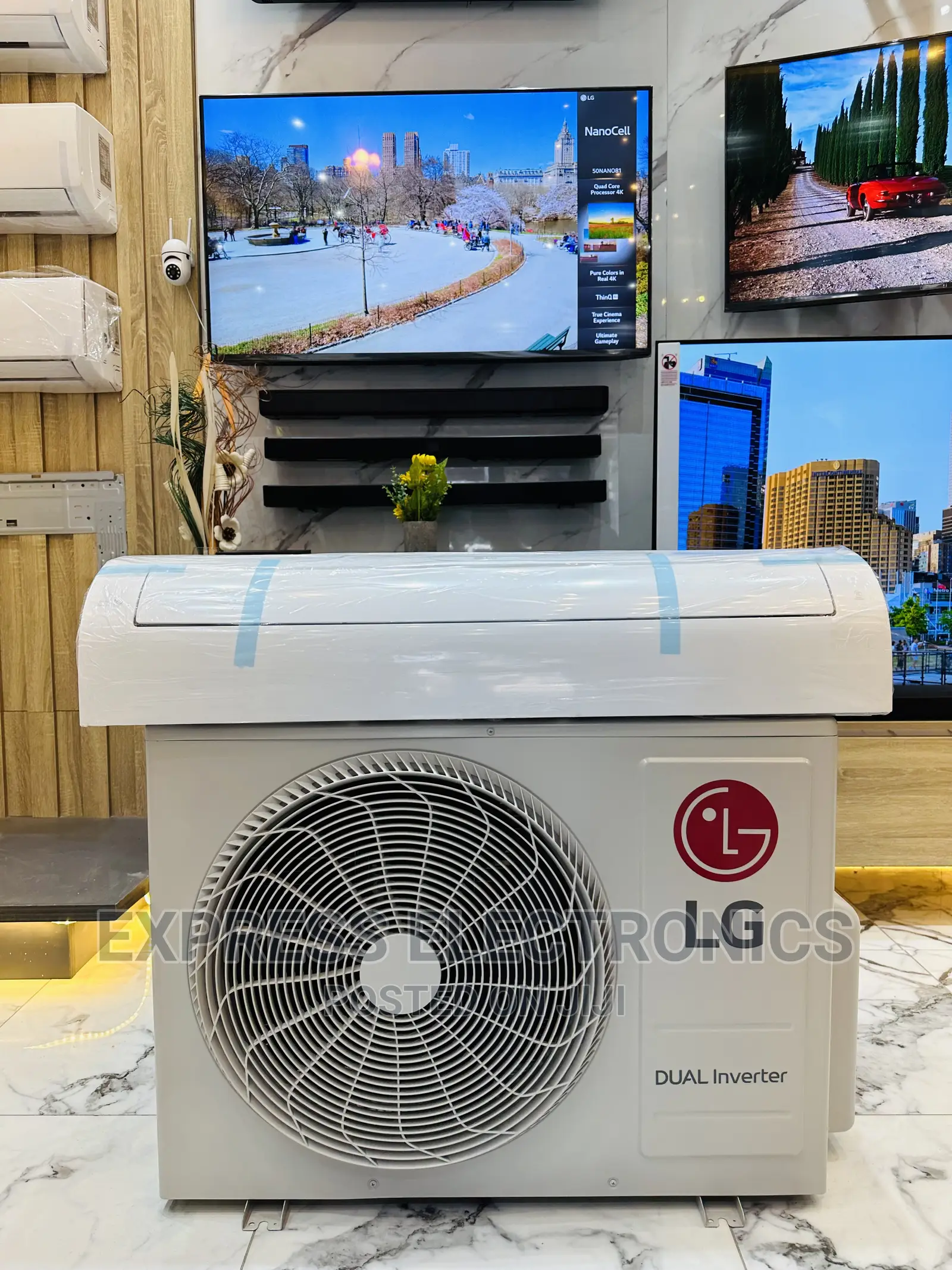 Eco Friendly Air Swings LG Split R410 Gas 2.5hp AC