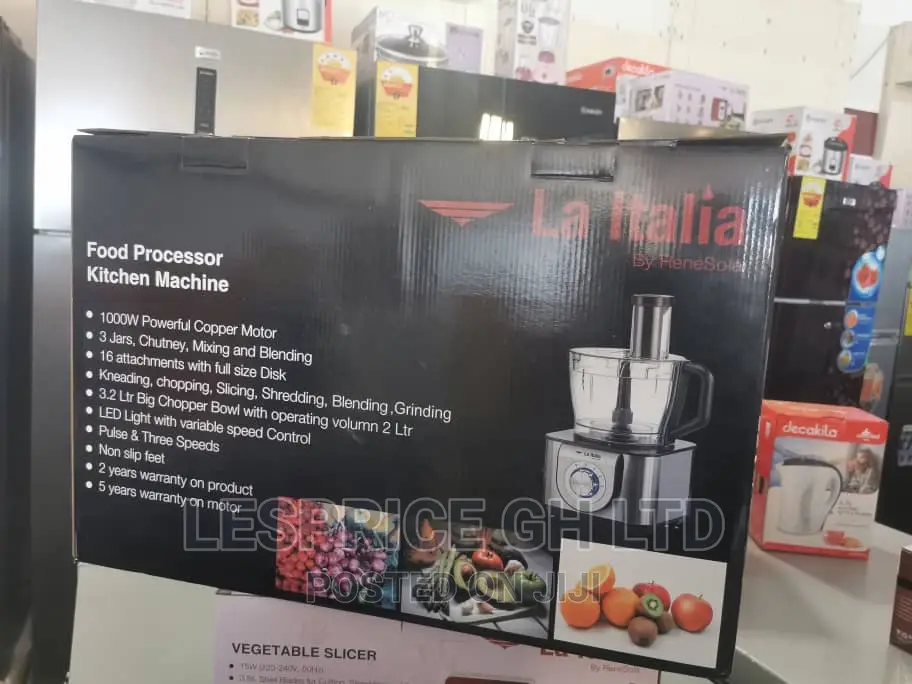 Italia Food Processor// More Powerful