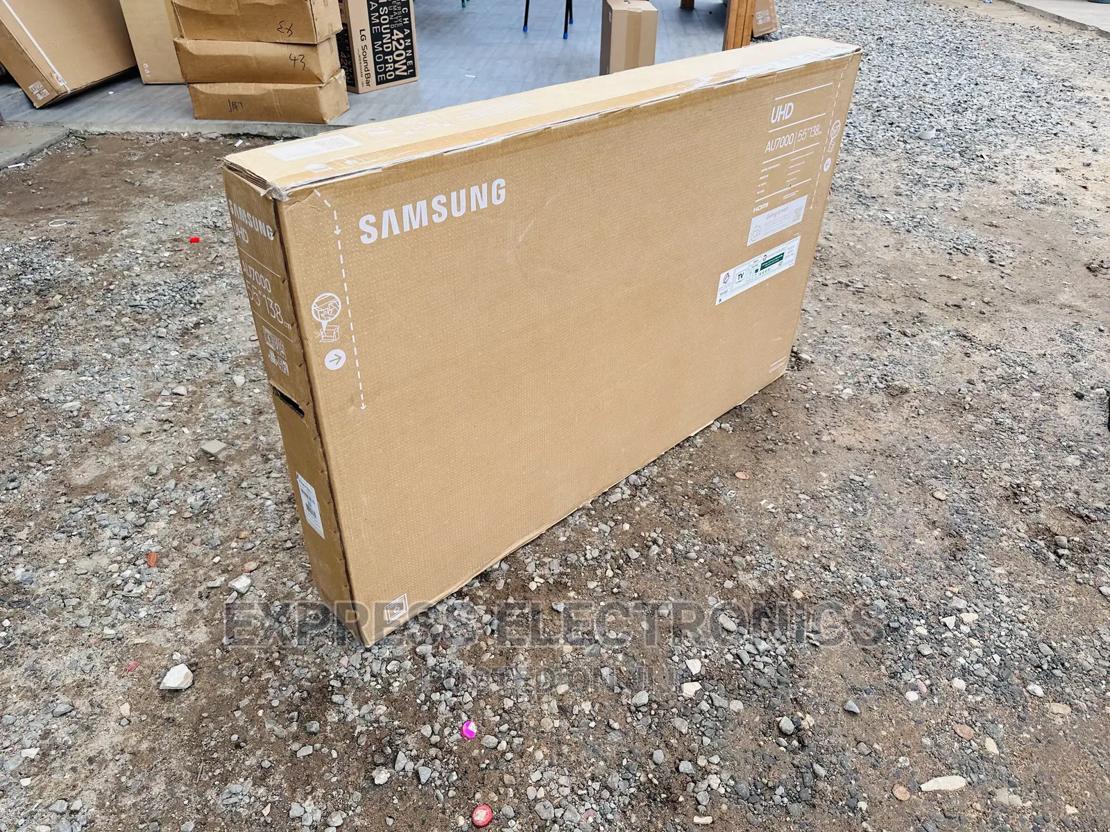 Edgeless Design Frame Slim Samsung Uhd Smart 55”Bu8000