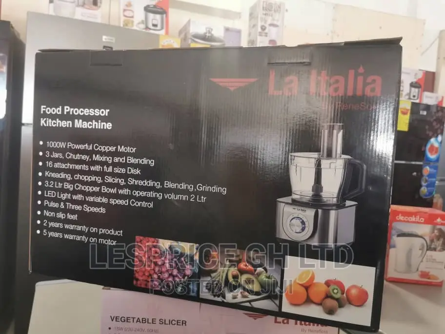 High Standard~1000w Food Processor
