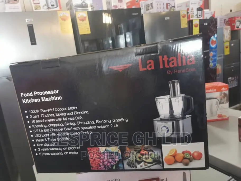 Good Life With Italia Food Processor