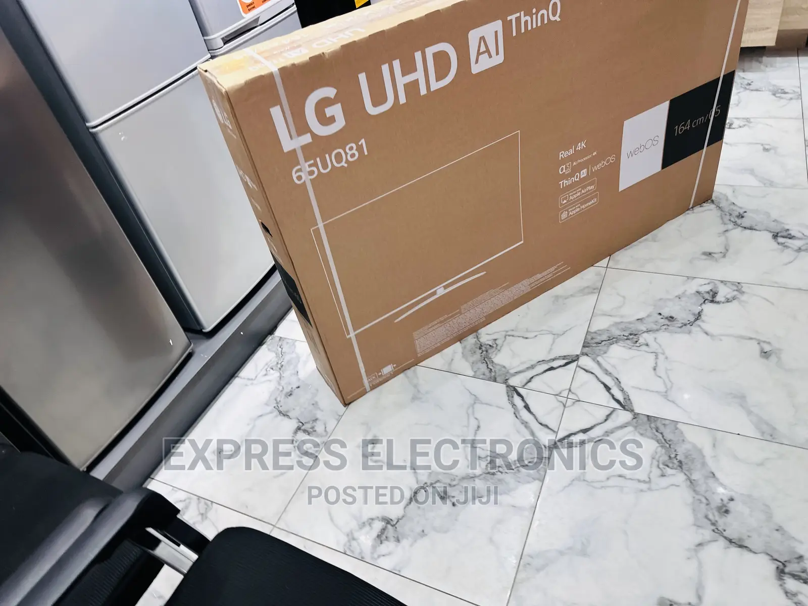 Crisper Dialogue UHD Smart Lg Slim 65”Uq81000