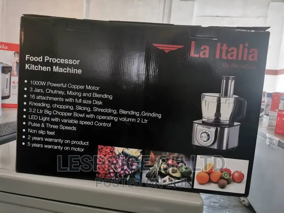 Home of Luxury Italia FOOD PROCESSOR