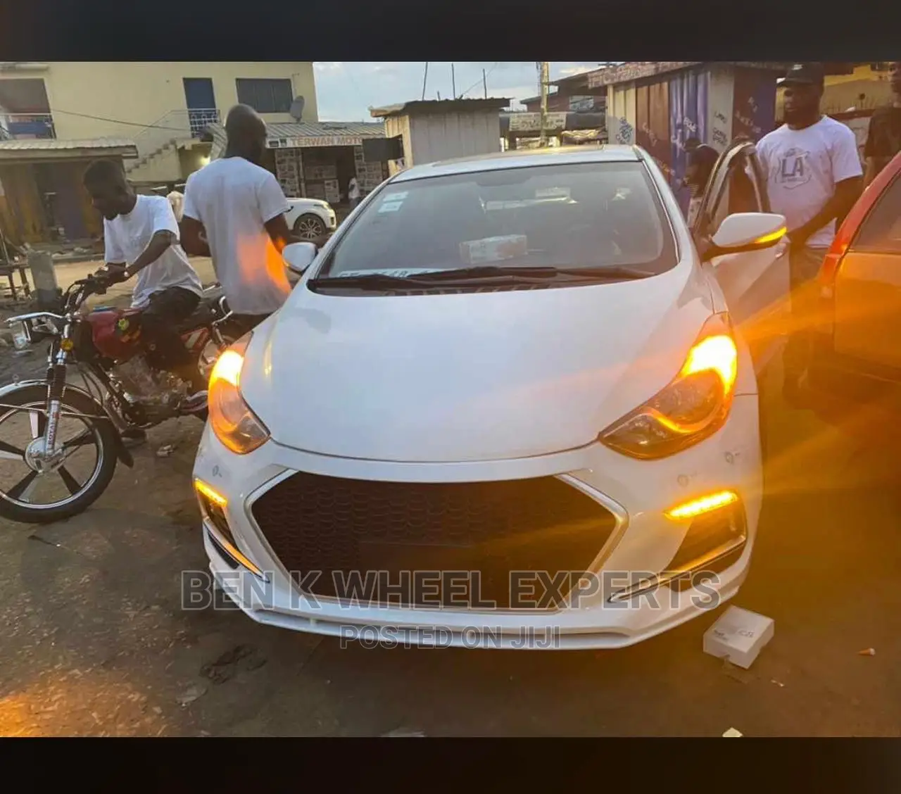 Elantra Ugrade Lexus Type Bumper