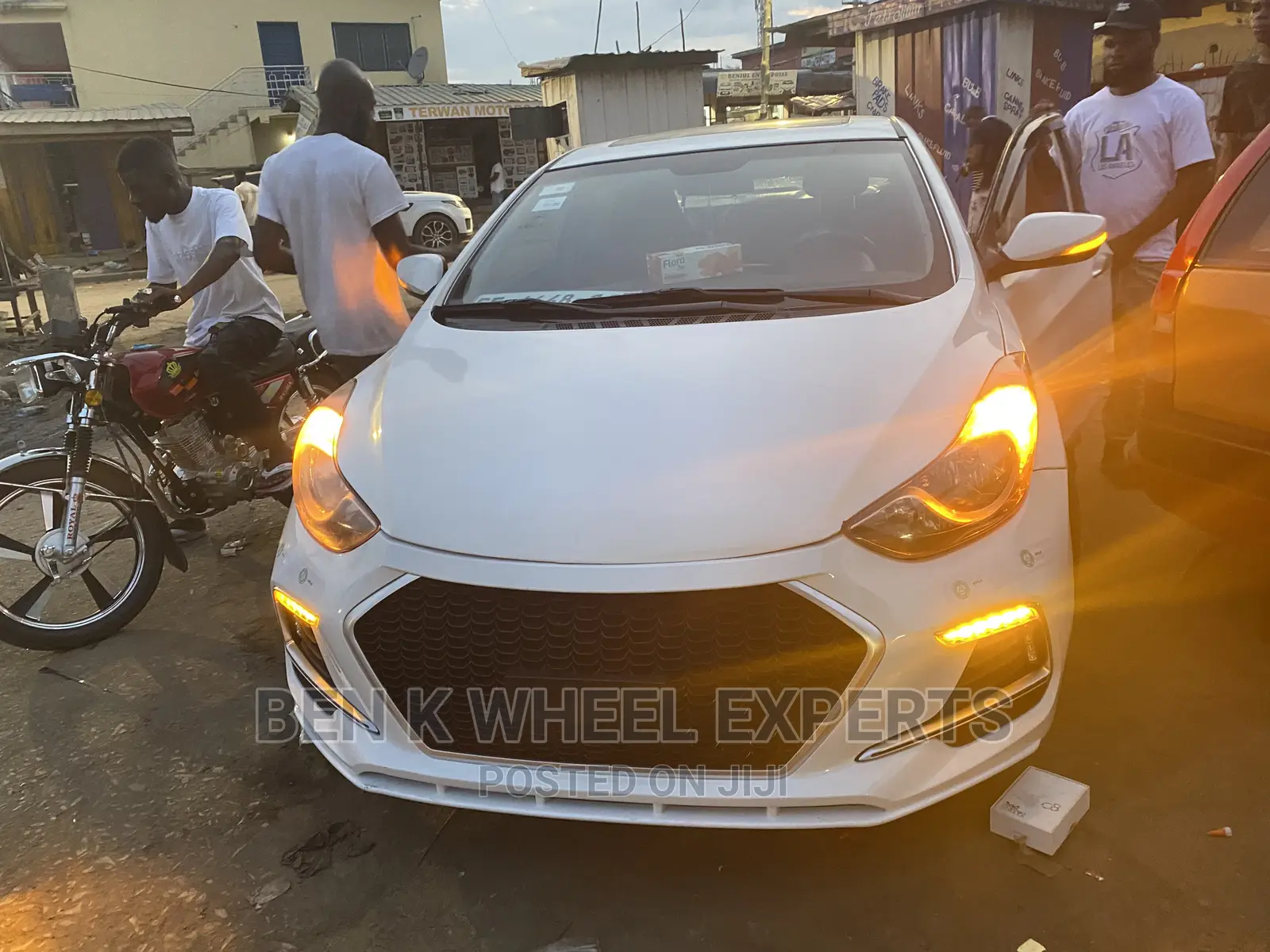 Elantra Ugrade Lexus Type Bumper