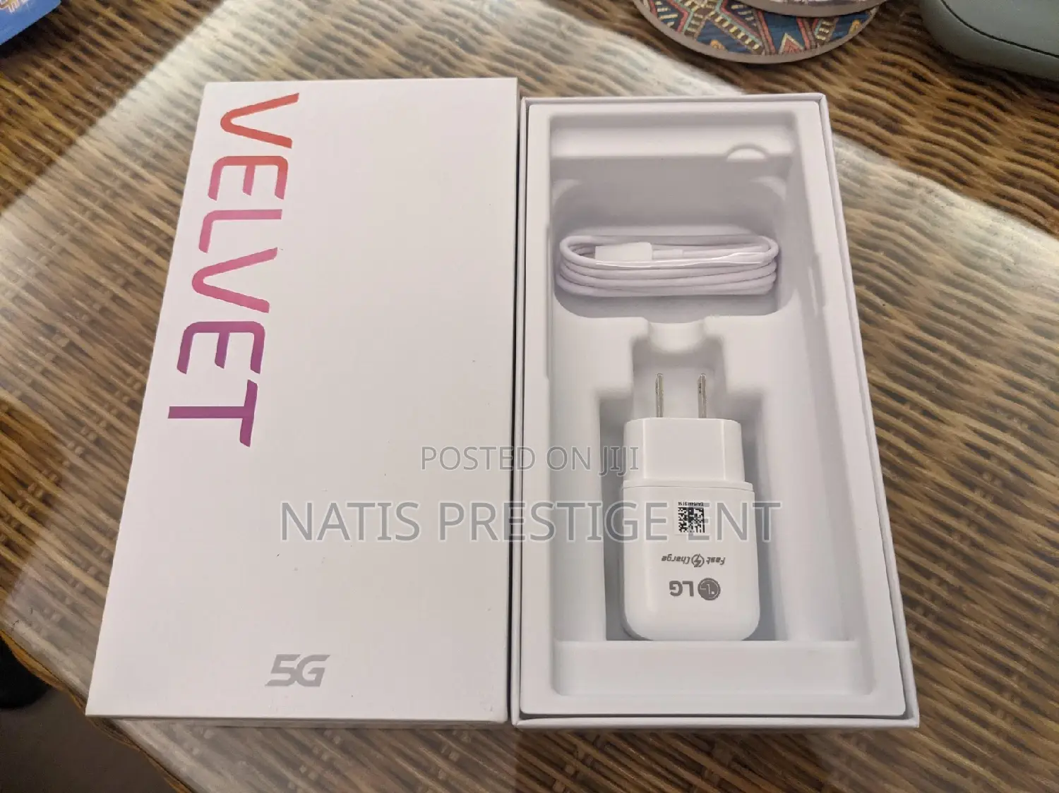 New LG Velvet 5G UW 128 GB Black
