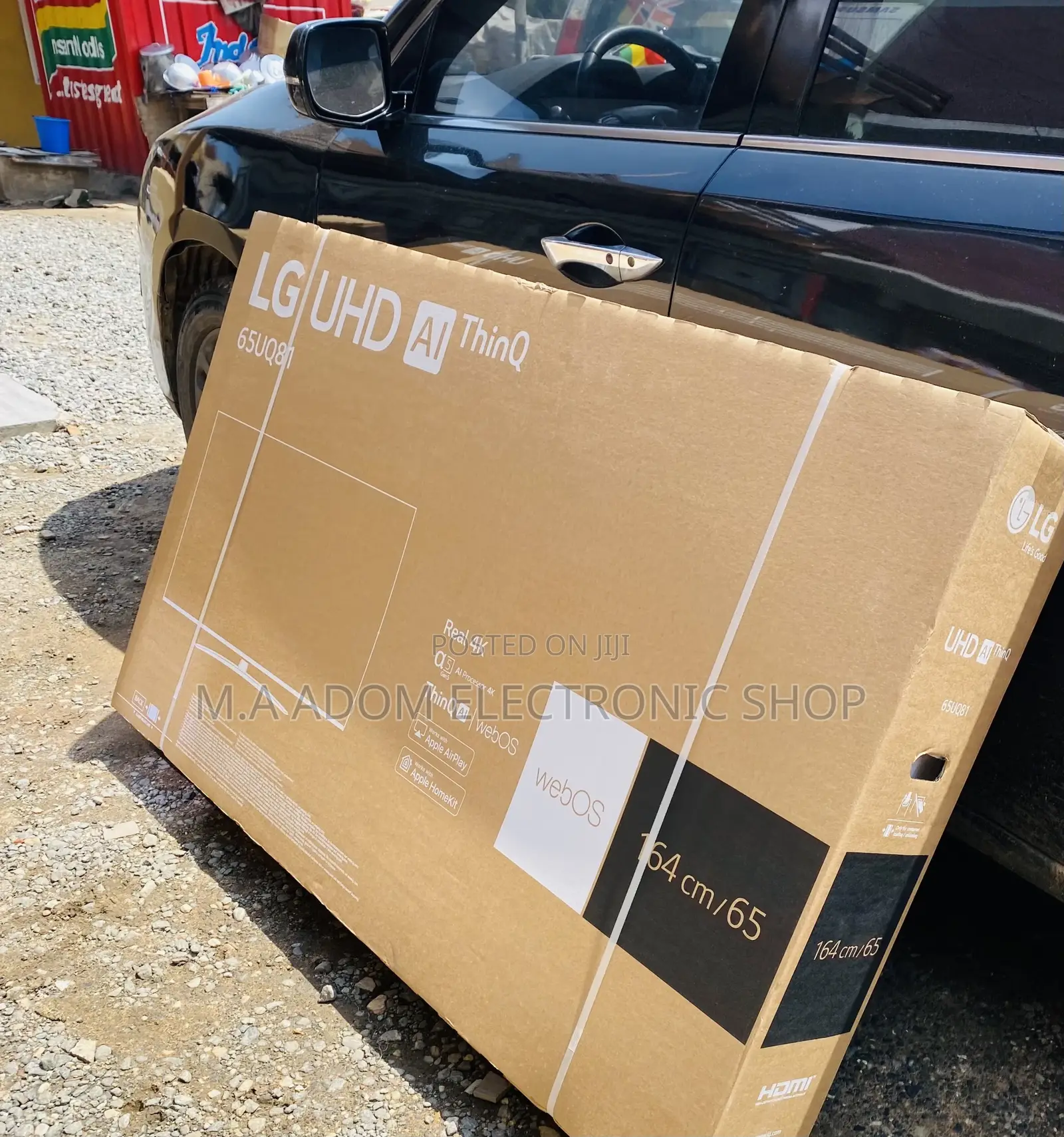 Elegant Black LG 65” 65uq8100 Uhd Smart Tv on Sale 