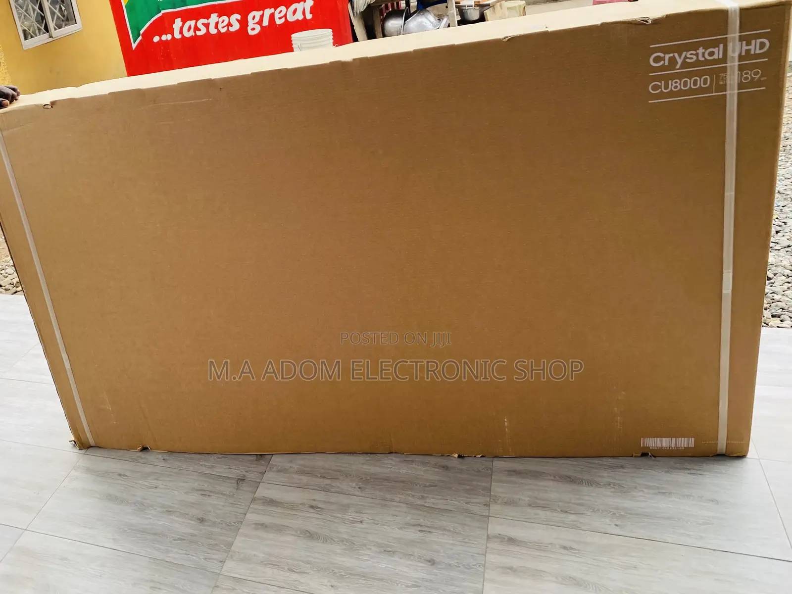 Effective and Durable Samsung 75” Crystal Uhd Tv(75CU8000)