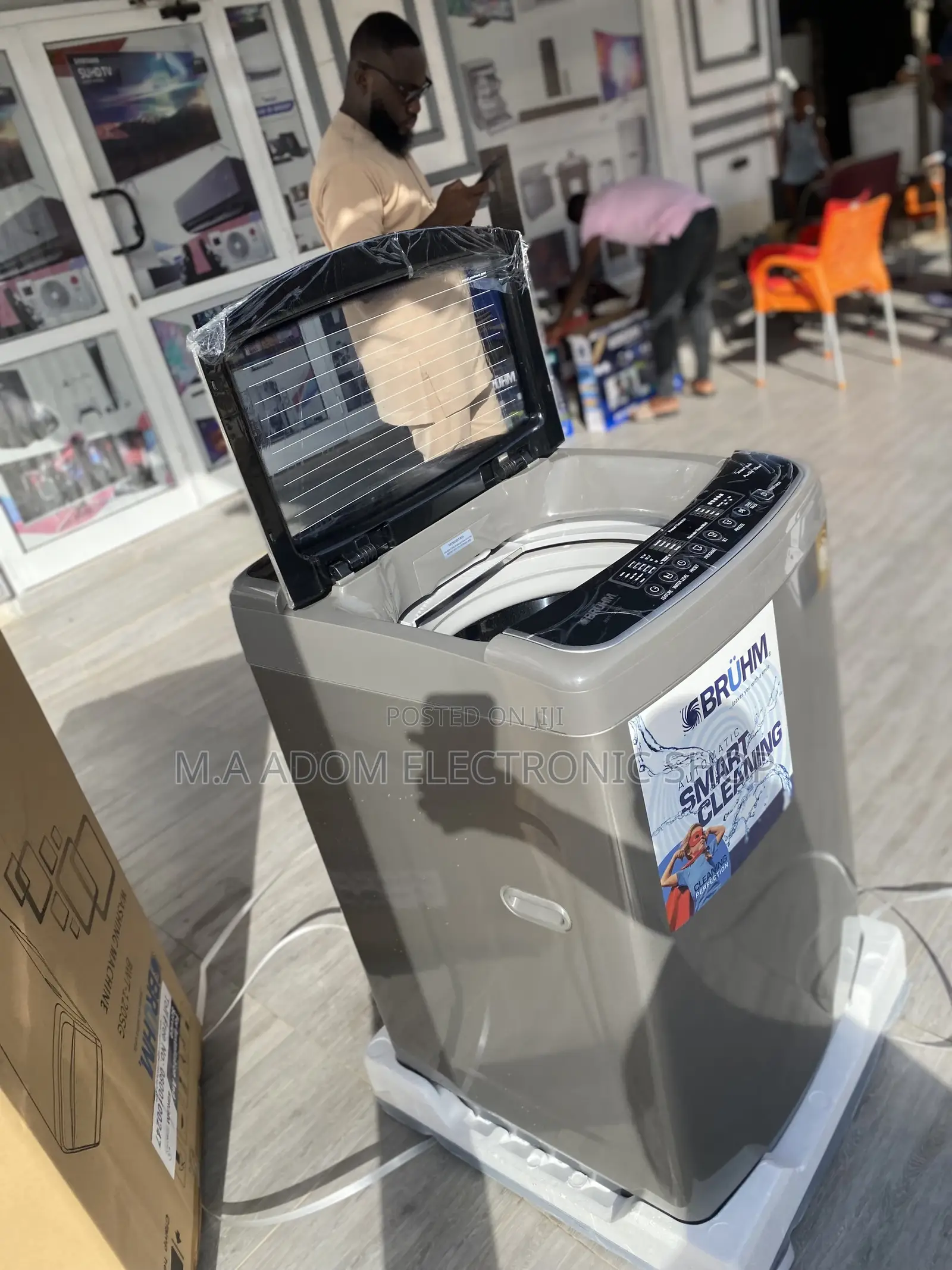 Original Bruhm 12kg BBWT-120SG Top Load Washing Machine 